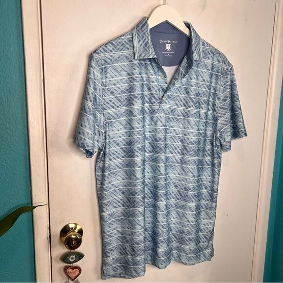 Hickey freeman mans medium Man’s polo short sleeves shirt - Picture 1 of 10